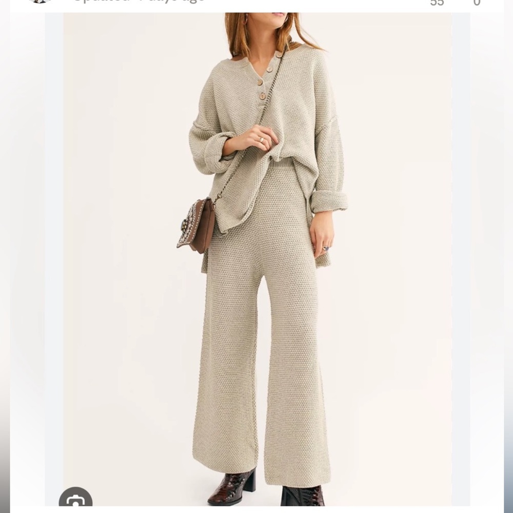Free People Hailee Sweater Set